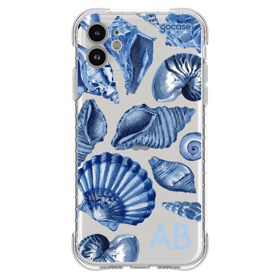 Capinha para celular  Conchas Aquareladas