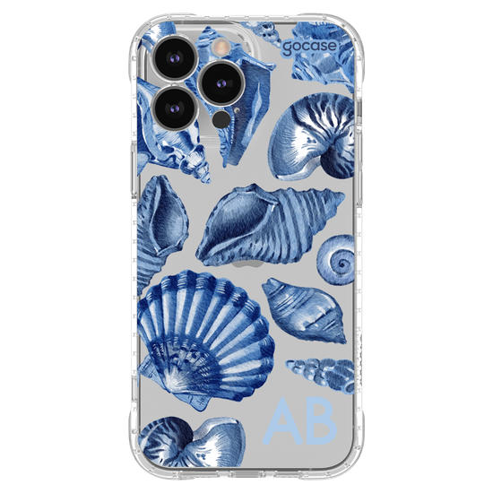 Capinha para celular  Conchas Aquareladas