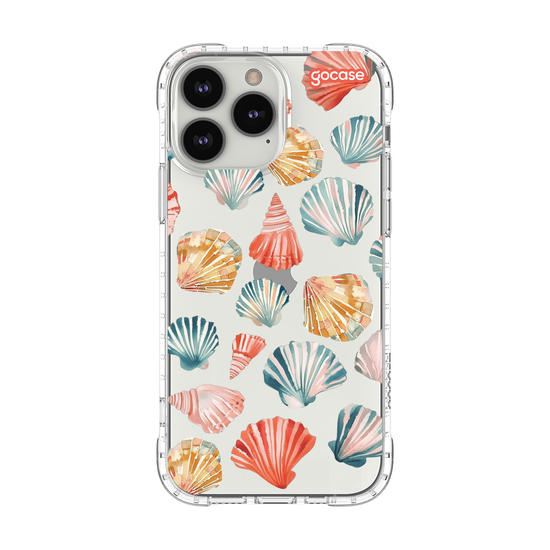 Capinha para celular  Conchas em Aquarela