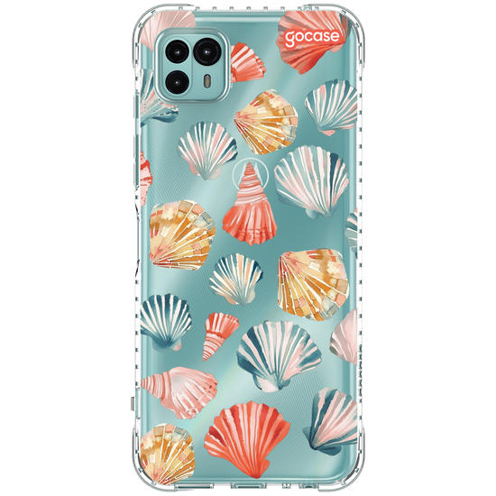 Capinha para celular  Conchas em Aquarela