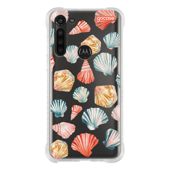 Capinha para celular  Conchas em Aquarela