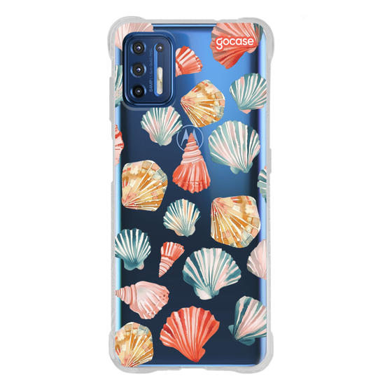 Capinha para celular  Conchas em Aquarela