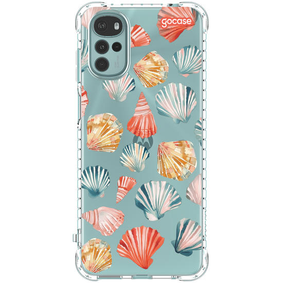 Capinha para celular  Conchas em Aquarela