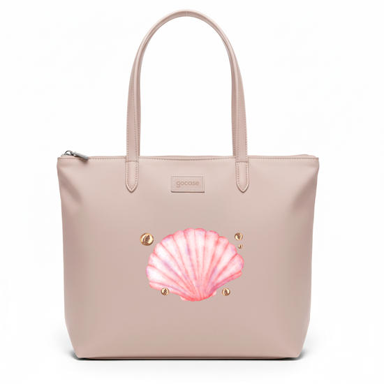 Tote Shopper -  Conchas Rosa Suave