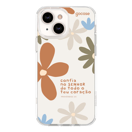 Capinha para celular Confia No Senhor