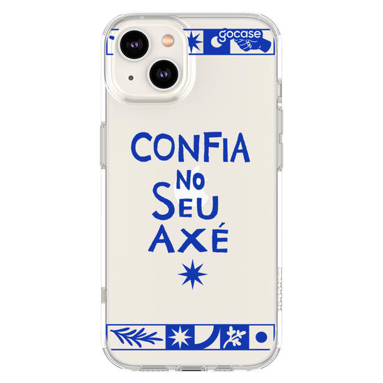Capinha para celular  Confia No Seu Axé