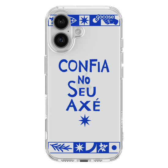 Capinha para celular  Confia No Seu Axé