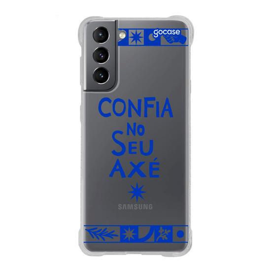 Capinha para celular  Confia No Seu Axé