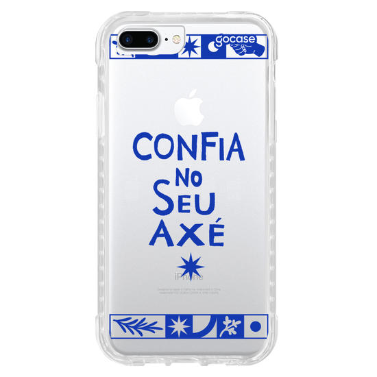 Capinha para celular  Confia No Seu Axé