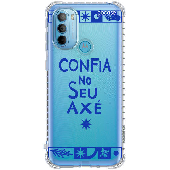 Capinha para celular  Confia No Seu Axé