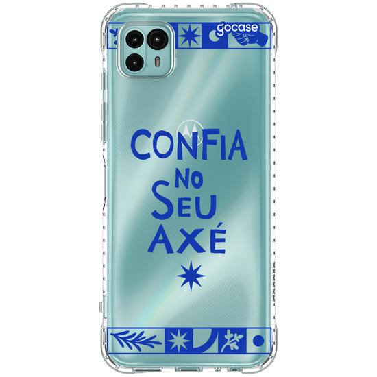 Capinha para celular  Confia No Seu Axé