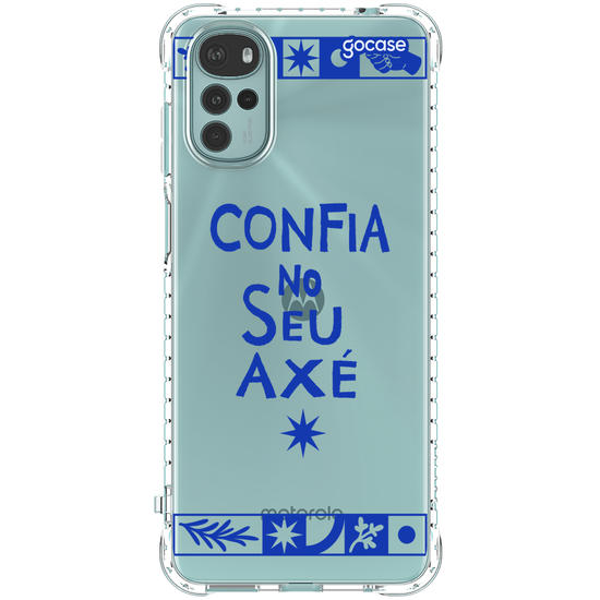 Capinha para celular  Confia No Seu Axé