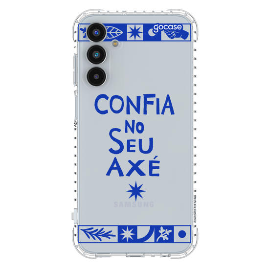 Capinha para celular  Confia No Seu Axé