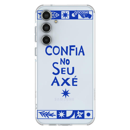 Capinha para celular  Confia No Seu Axé