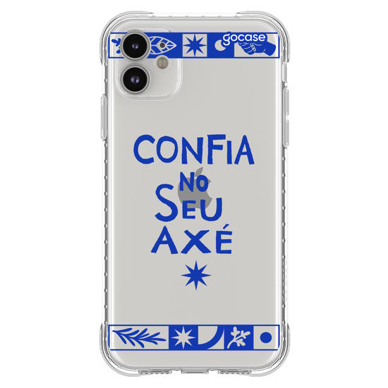 Capinha para celular  Confia No Seu Axé