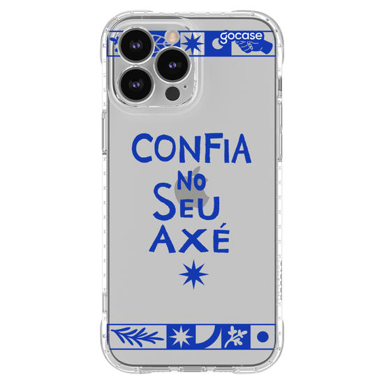 Capinha para celular  Confia No Seu Axé