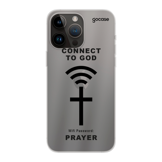 Connect to God Phone Case