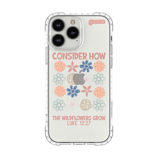 Capinha para celular  Consider How The Wildflowers Grow - Luke 12:27