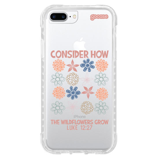 Capinha para celular  Consider How The Wildflowers Grow - Luke 12:27