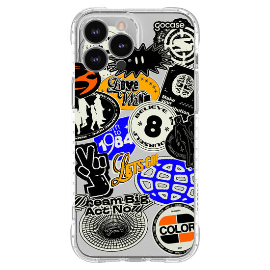 Capinha para celular  Cool Hype Stickers
