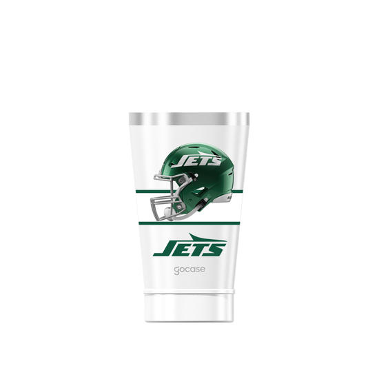 Copo Térmico Cerveja + Ebook - NFL - NY Jets - Helmet