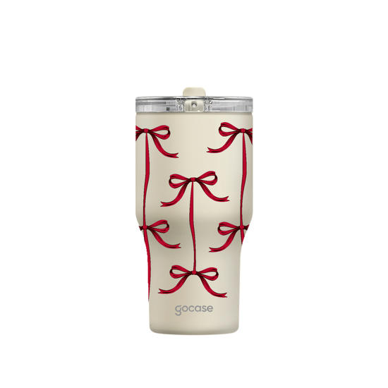 Copo Térmico Daily + Ebook -  Coquette Cherry