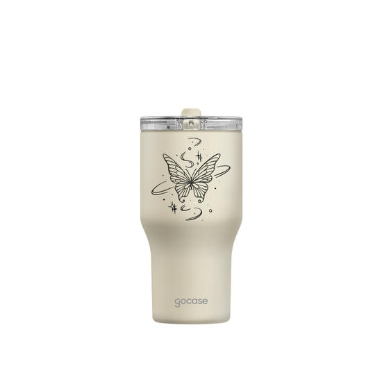 Copo Térmico Daily Space Butterfly