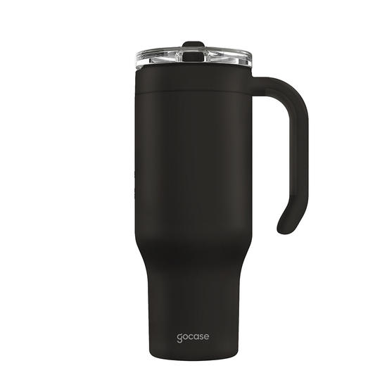 Copo Térmico Life + Ebook -  Corações Vertical Nova