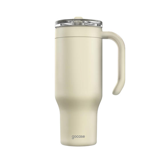 Copo Térmico Life + Ebook -  Duo Nome Vertical Black