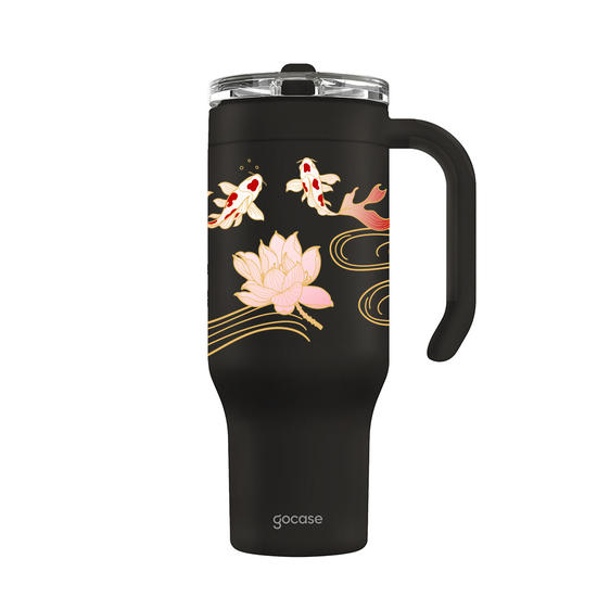 Copo Térmico Life + Ebook -  Luxury Lake Oriental