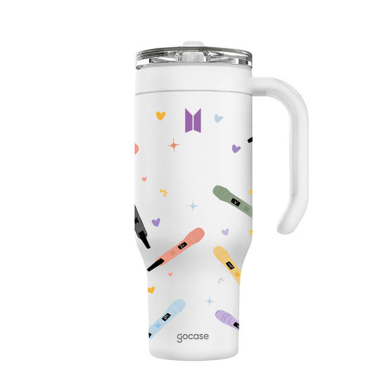 Copo Térmico Life + Ebook - Microfones