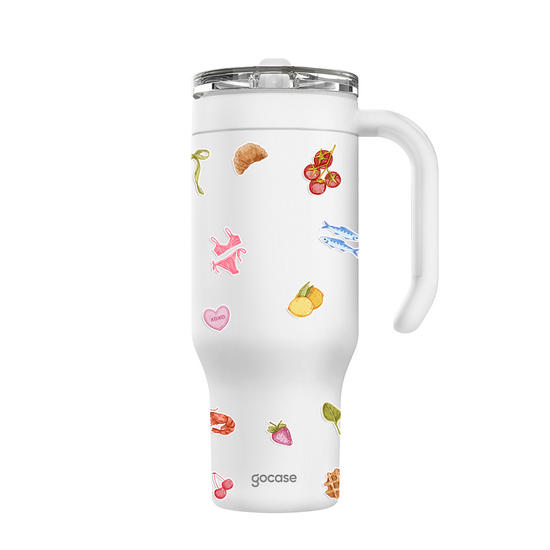 Copo Térmico Life + Ebook - My Little Stickers