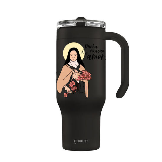 Copo Térmico Life + Ebook -  Santa Terezinha