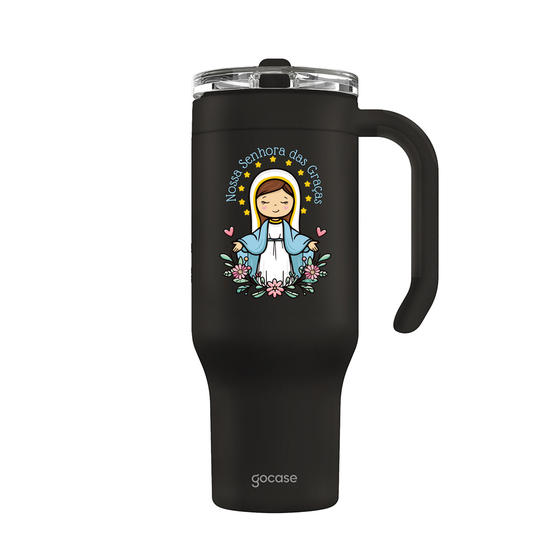 Copo Térmico Life + Ebook -  Santas Nomes