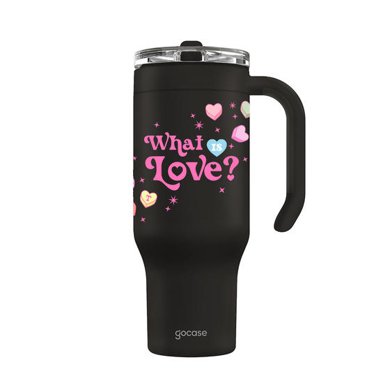 Copo Térmico Life + Ebook -  K-pop - What Is Love?