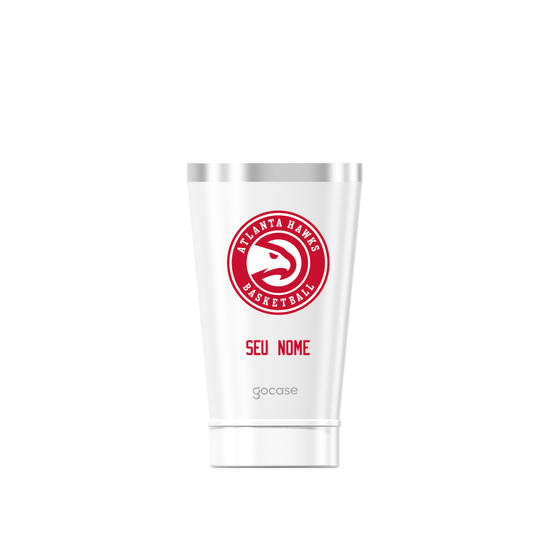 Copo Térmico Vibe + Ebook - Atlanta Hawks - Logo