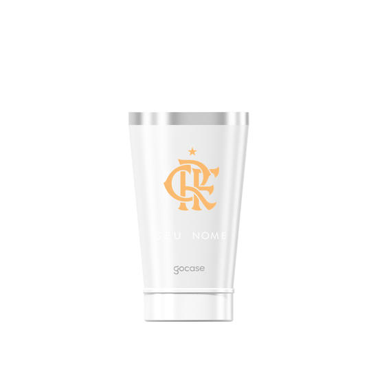 Copo Térmico Cerveja + Ebook - Flamengo - Escudo CRF
