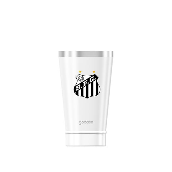 Copo Térmico Cerveja + Ebook - Santos - Escudo