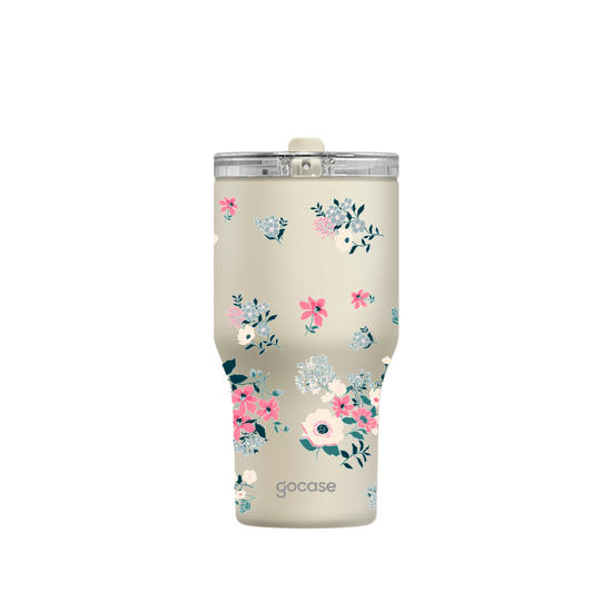 Copo Térmico Daily + Ebook - Bem Floral