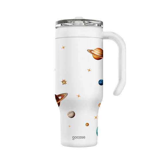 Copo Térmico Life + Ebook - Cosmos