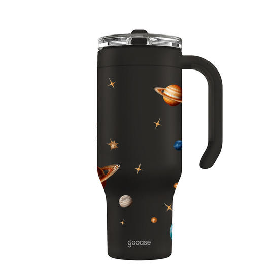 Copo Térmico Life + Ebook - Cosmos