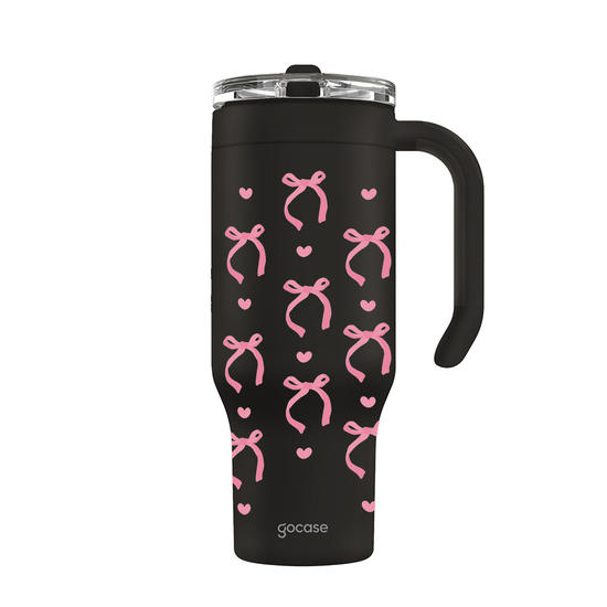 Copo Térmico Life  + Ebook - Elegance & Bows