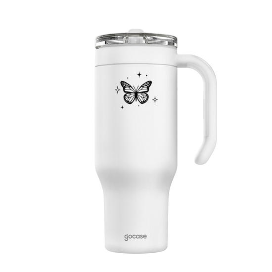 Copo Térmico Life + Ebook - Minimal Bug Copo Térmico Life + Ebook - Minimal Bug