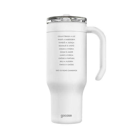 Copo Térmico Life + Ebook - Orixás Minimalistas