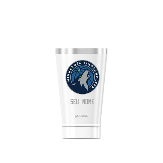 Copo Térmico + Ebook - Minnesota Timberwolves - Logo
