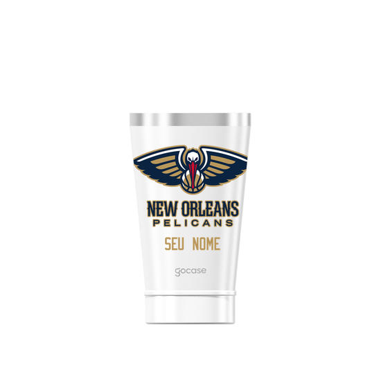 Copo Térmico Vibe + Ebook - New Orleans Pelicans - Logo