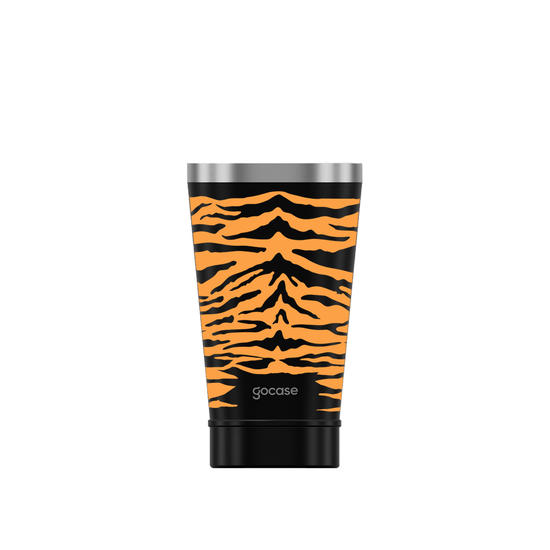 Copo Térmico + Ebook - Tiger Print