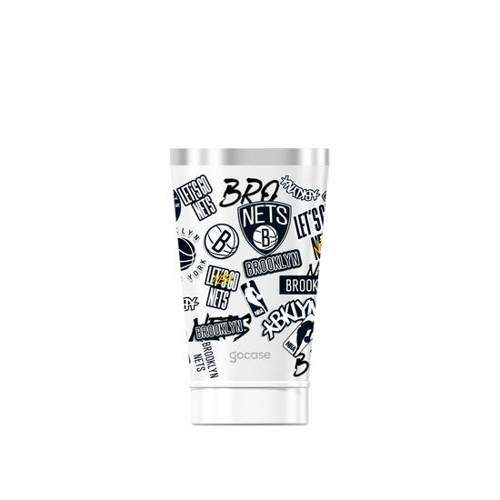 Copo Térmico Vibe + Ebook - Brooklyn Nets - Colagem