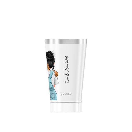 Copo Térmico Vibe - Garota com Pet
