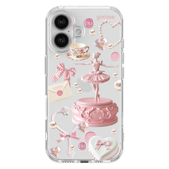 Capinha para celular  Coquette Ballet Collage